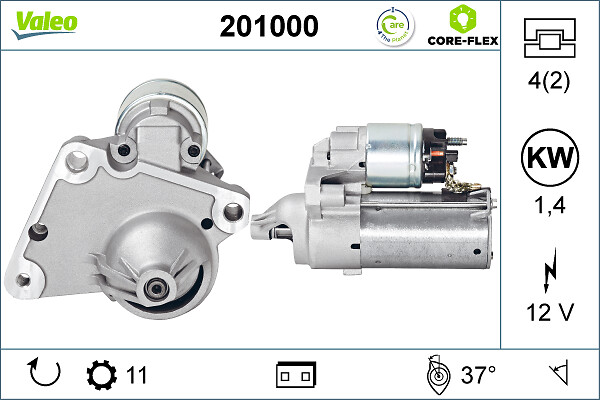 starteris - 201000 VALEO