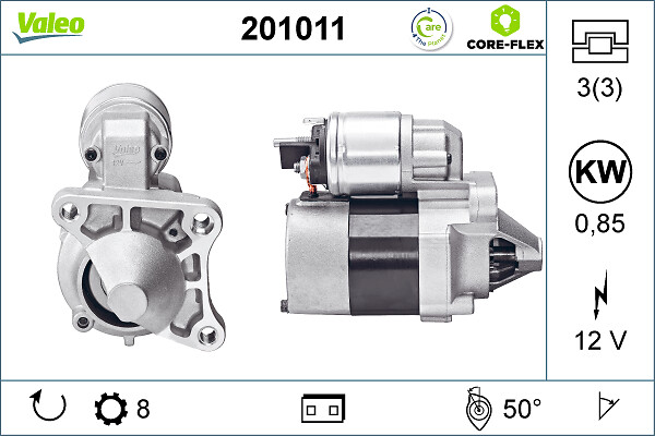 Стартер - 201011 VALEO