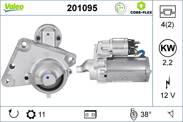 Starter - 201095 VALEO