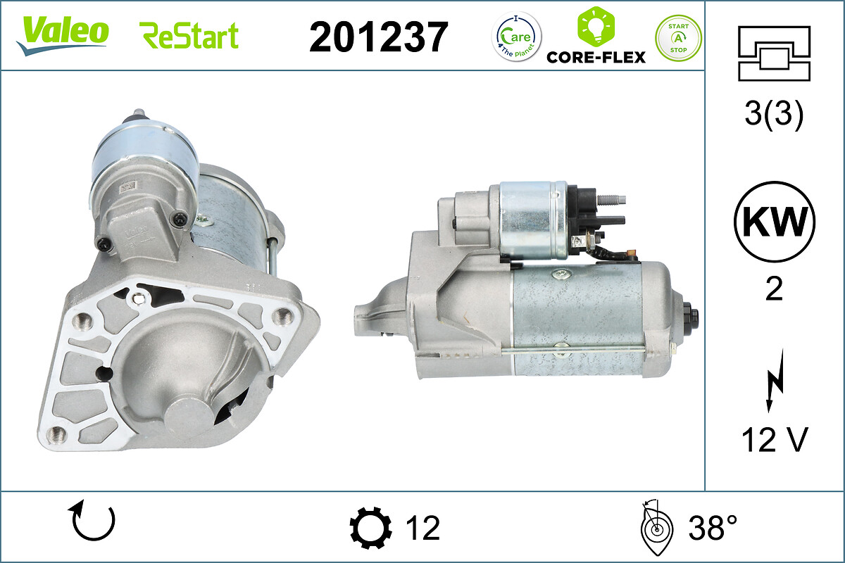 Starter - 201237 VALEO