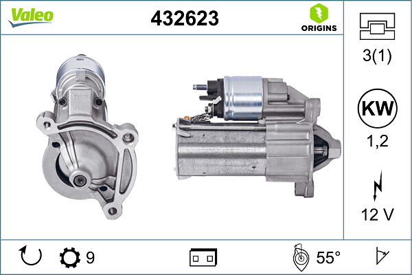 starteris - 432623 VALEO