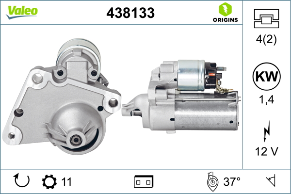 starteris - 438133 VALEO