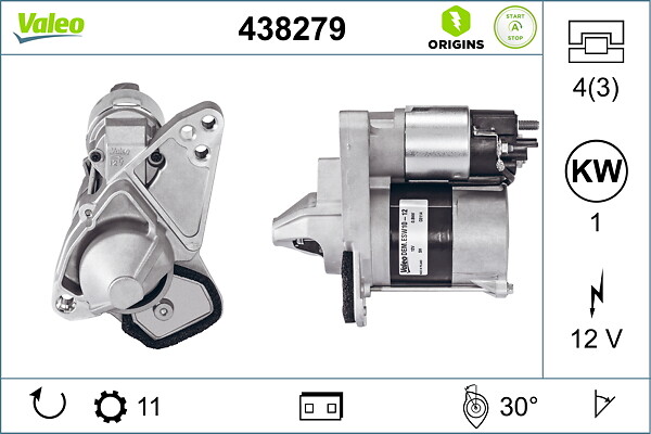 starteris - 438279 VALEO