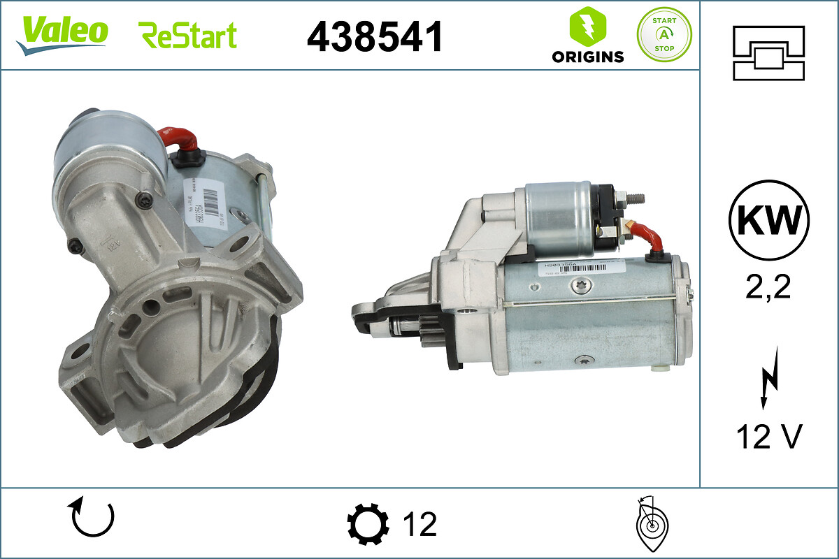 starteris - 438541 VALEO