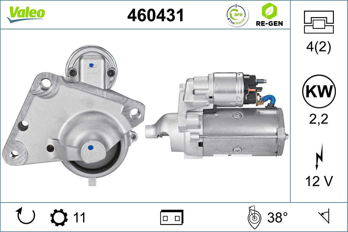 Starter - 460431 VALEO