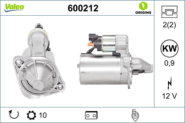 Starter - 600212 VALEO