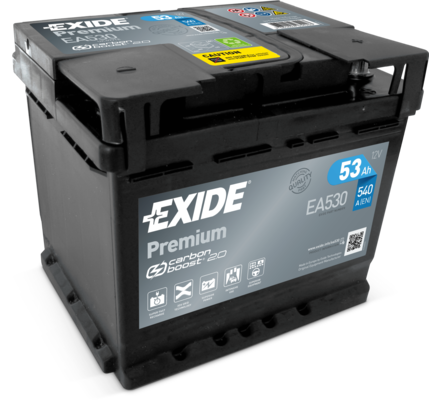 starterio akumuliatorius - EA530 EXIDE