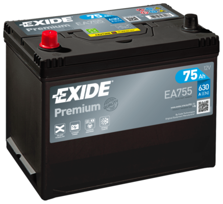 Batteria avviamento - EA755 EXIDE