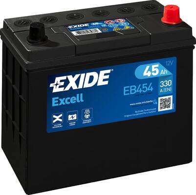 starterio akumuliatorius - EB454 EXIDE