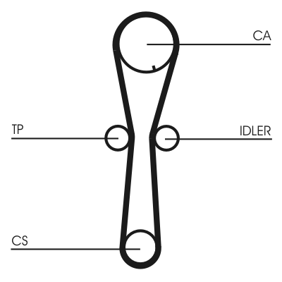 Timing Belt Set - CT954K1 CONTINENTAL CTAM