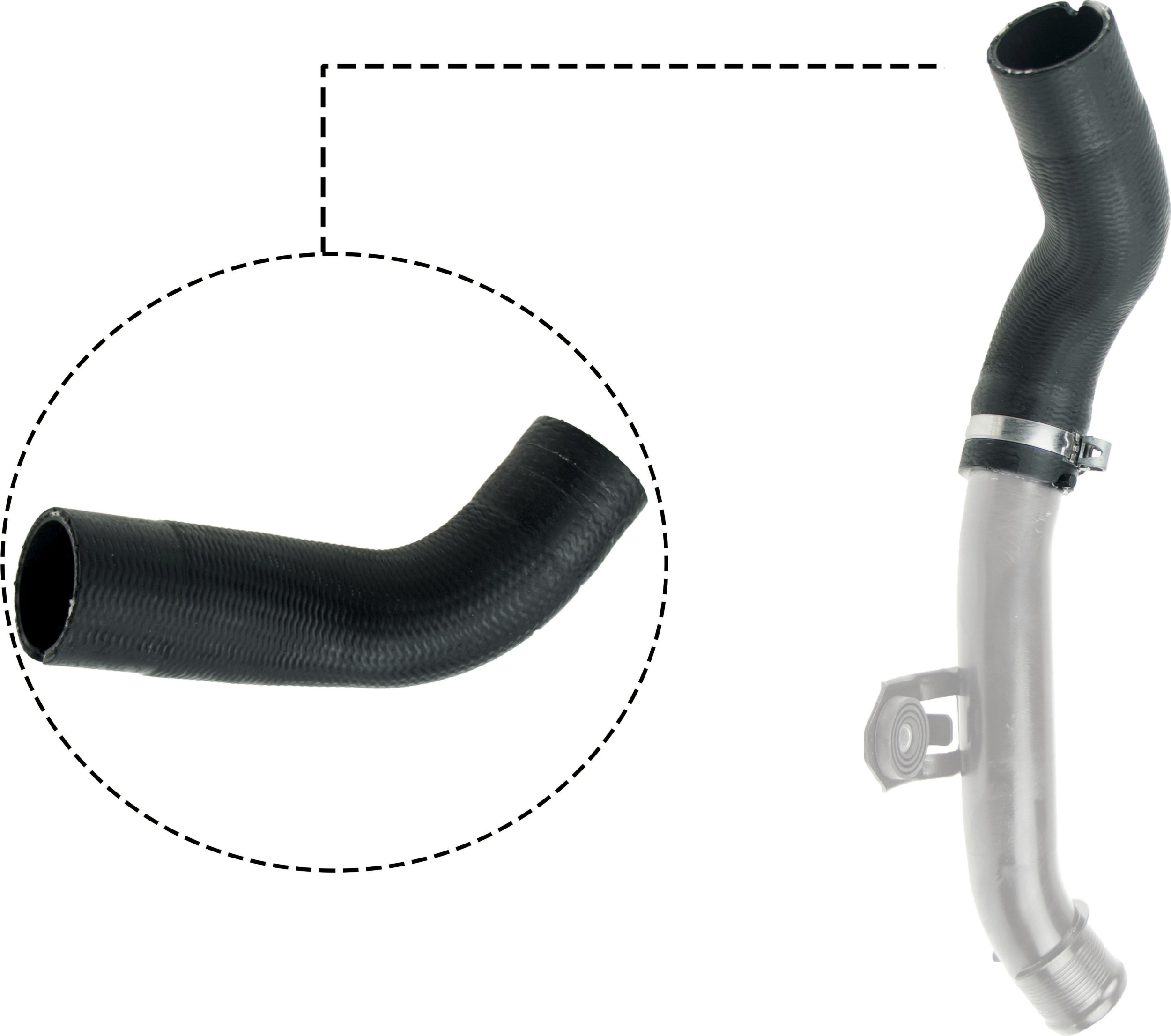 Charger Air Hose - 09-0076 GATES