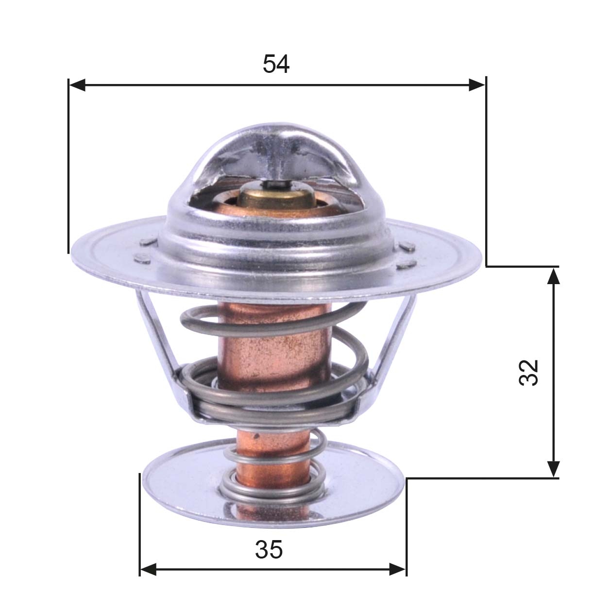 Thermostat, coolant - TH11292G1 GATES