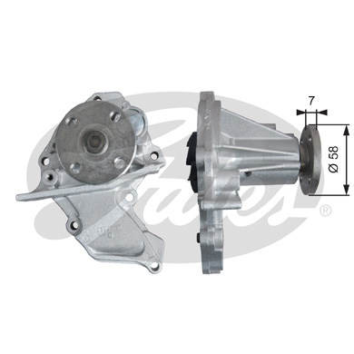Water Pump - WP0118 GATES