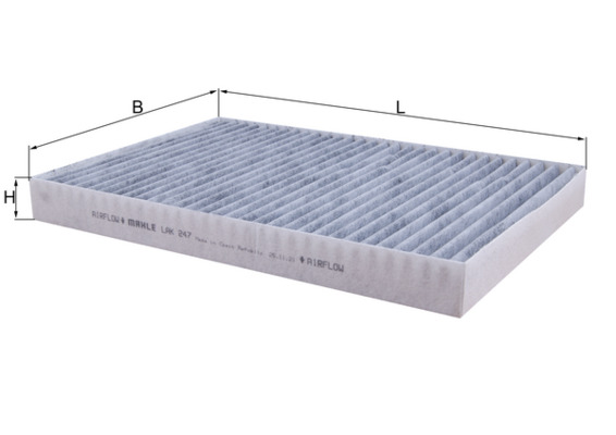 Filtro, Aria abitacolo - LAK 247 KNECHT