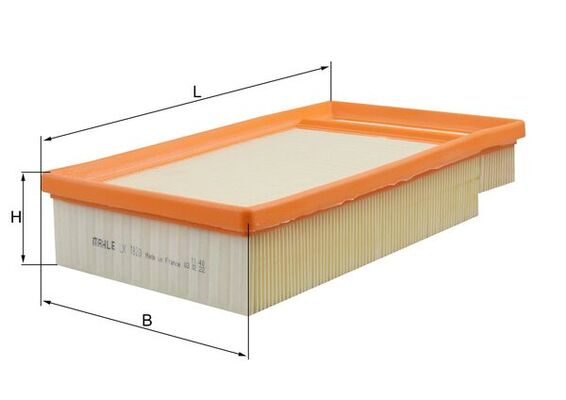 Filtro aria - LX 1820 KNECHT