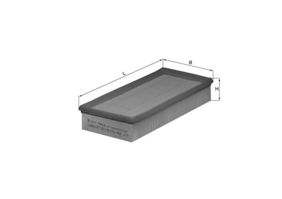 Luftfilter - LX 408 KNECHT