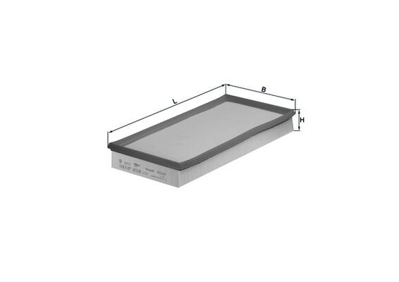 Filtro aria - LX 726 KNECHT