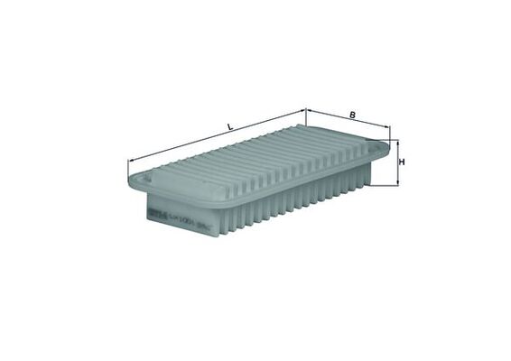 Filtro aria - LX 1001 KNECHT