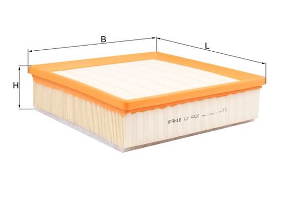 Filtro aria - LX 4426 KNECHT
