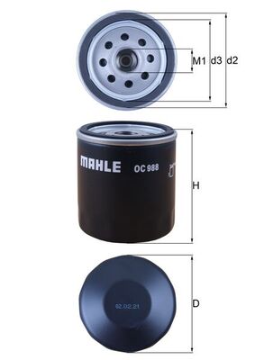 Oil Filter - OC 988 KNECHT