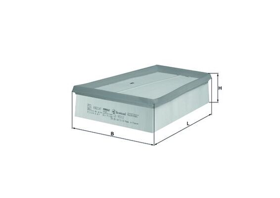 Air Filter - LX 957/2 KNECHT
