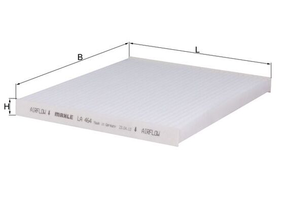 Filter, interior air - LA 464 KNECHT