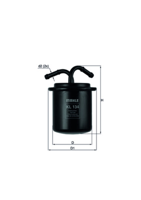 Filtro carburante - KL 134 KNECHT