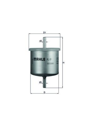 Fuel filter - KL 61 KNECHT