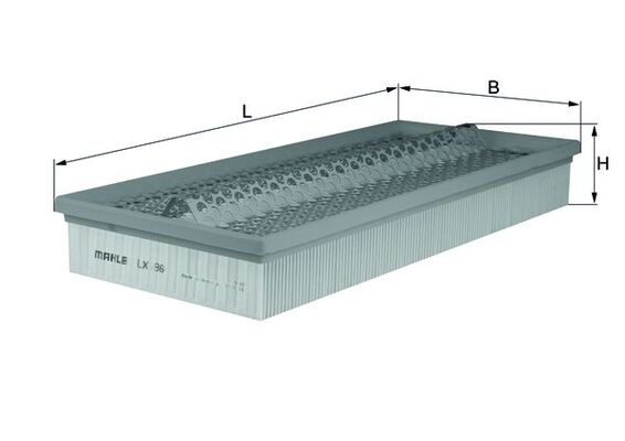 Luftfilter - LX 96 KNECHT