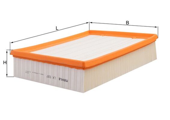 Air Filter - LX 537 KNECHT