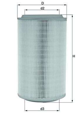 Filtro aria - LX 913 KNECHT