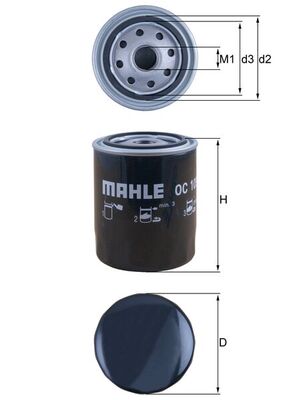 Oil Filter - OC 105 KNECHT