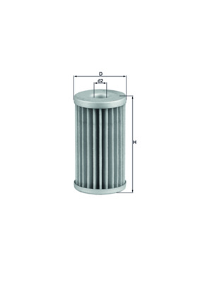 Filtro carburante - KX 39 KNECHT