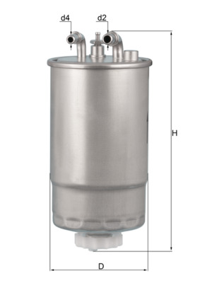 Fuel filter - KL 568 KNECHT