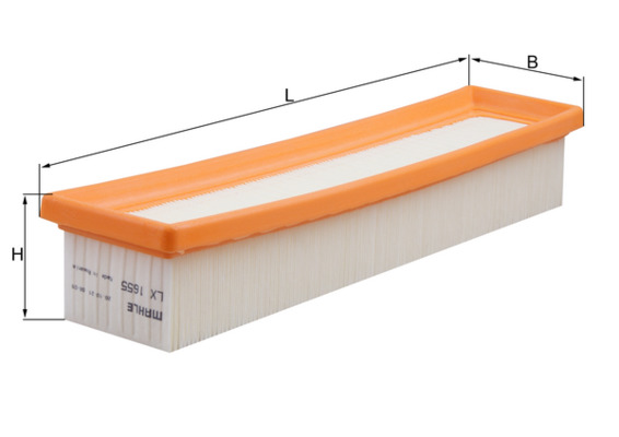Air Filter - LX 1655 KNECHT