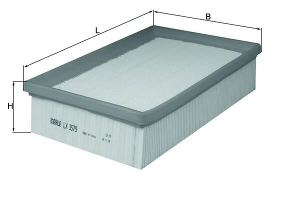 Air Filter - LX 3579 KNECHT