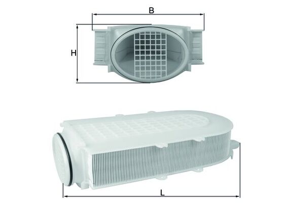 Air Filter - LX 2991/1 KNECHT
