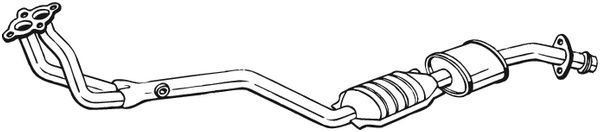 Catalytic Converter - 099-086 BOSAL