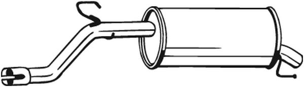 End Silencer - 185-189 BOSAL