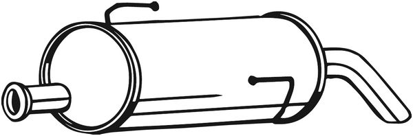 Endschalldämpfer - 190-001 BOSAL