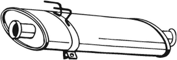 Middle Silencer - 200-269 BOSAL