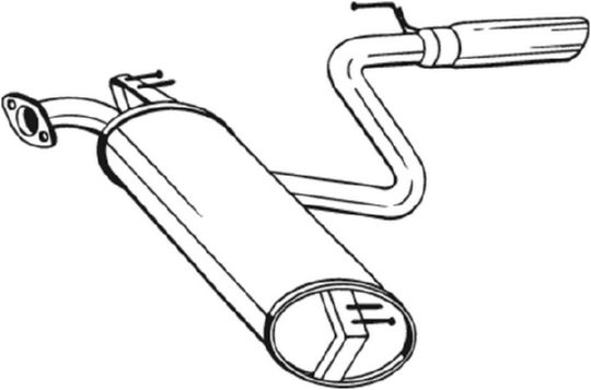 Silenziatore posteriore - 228-469 BOSAL