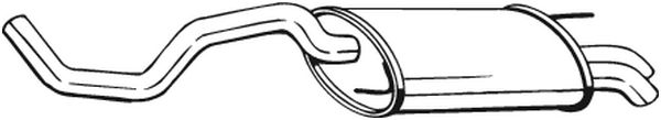 End Silencer - 233-537 BOSAL