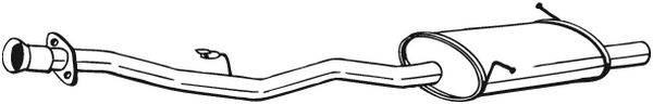 End Silencer - 280-005 BOSAL