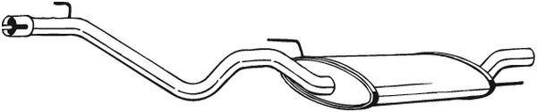 galinis duslintuvas - 282-683 BOSAL