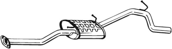 End Silencer - 283-455 BOSAL