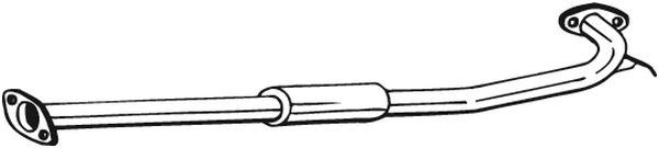 vidurinis duslintuvas - 284-259 BOSAL