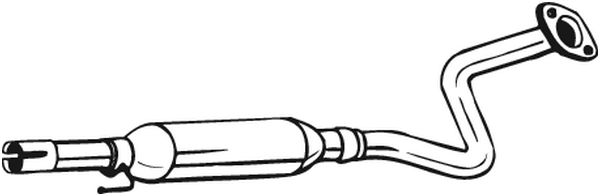 Silenziatore centrale - 284-577 BOSAL