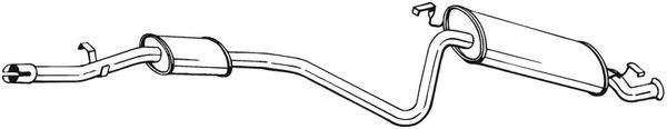galinis duslintuvas - 287-149 BOSAL
