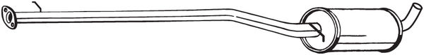 vidurinis duslintuvas - 287-171 BOSAL